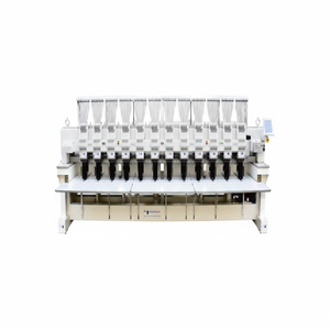 Máquina de Bordado Computarizada Plana para Tiendas de Ropa con Motor de Alta Precisión, Nueva Condición, Uso Industrial Profesional - Product Image 1