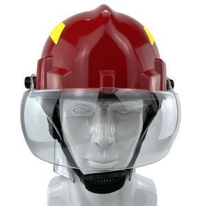プロモーション難燃性消防保護消防士安全ヘルメットハード消防士ヘルメット - Product Image 4