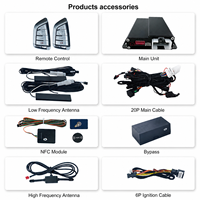 Sistema de Entrada sin Llave Inteligente CARQSENG CANBUS Plug & Play con Control por Aplicación, Arranque Remoto y NFC para BMW Serie 5 G30/G38