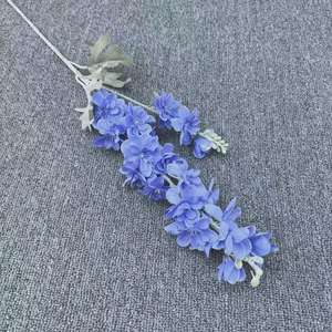 Offre Spéciale : Delphinium Artificiel en Soie à 2 Tiges pour Décoration Maison et Mariage - Product Image 3