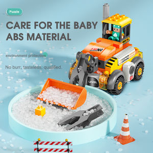 FEELO 2025 FL1159 สินค้ามาใหม่ 141 ชิ้น ชุดตัวต่อรถวิศวกรรม ขายตรงจากโรงงาน ของเล่นประกอบรถเครื่องจักรเคลื่อนที่ - Product Image 4