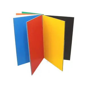 ACP Glossy PVDF Coating 2/3/4/5/6mm 3d Exterior/interior Wall Cladding Sheets ACP Aluminum Composite Panels For Each Scene