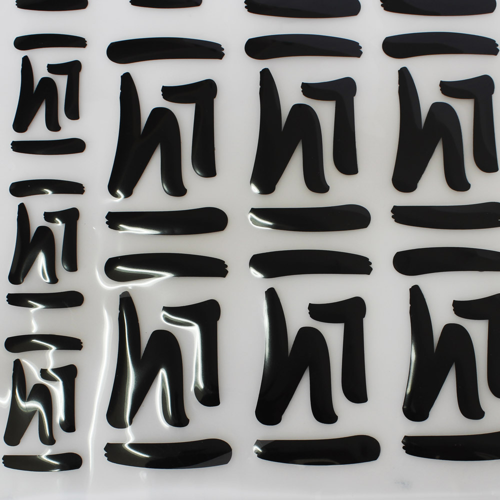 Custom Clothing 3D Rubber Silicone Heat Transfer Label