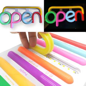 6mm 8mm Neon Flex DC5V 12V không thấm nước linh hoạt Neon LED Strip cho quảng cáo Neon Đăng 3000K 4000K 6500K màu đỏ màu xanh lá cây màu xanh vàng - Product Image 2