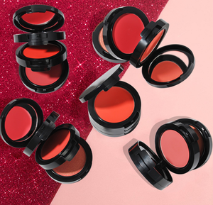 Palette de blush crème 3 en 1 à logo personnalisé, végétalien, imperméable, fini mat minéral et naturel, surligneur, maquillage, marque privée - Product Image 3