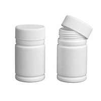 Capsule en plastique de 30ml avec bouchon à vis bouteille en PE à usage industriel pilule bouteille en plastique de médecine