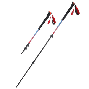 Bastoncini da Trekking Pieghevoli Antiscivolo per Sentieri nella Foresta, Escursioni in Montagna e Avventure all'Aperto - Product Image 1