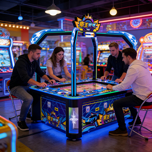 BangJie Promotion : Équipement de jeu de simulation de course, Machine de jeu d'arcade interactive à grand écran LCD HD avec système de rédemption de tickets - Product Image 5