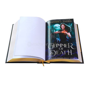 Servicio de Impresión de Libros Personalizados de Edición Especial con Tapas Duras, Novelas de Fantasía Personalizadas con Bordes Dorados y Papel Grueso - Product Image 5