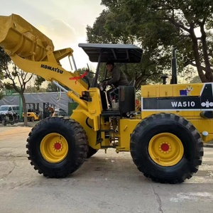 รถตักล้อยางโคมัตสึ WA510 สภาพใหม่ 95% ขายดี รถตักล้อยางมือสอง โคมัตสึ WA 380 320 470 500 510 - Product Image 1