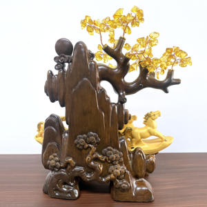 Đồ thủ công bằng nhựa, đồ trang sức hình con ngựa cung hoàng đạo Trung Hoa, đồ trang trí nhà cửa sáng tạo, đồ trang trí phòng khách, quà tặng khai trương cửa hàng - Product Image 5