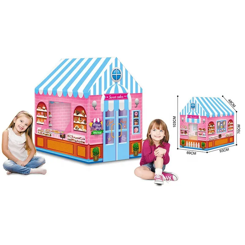 Tienda de campaña plegable para niñas, tienda de campaña ndoor