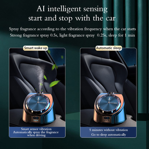 Diffuseur xe hương liệu máy nước hoa mùi làm mát không khí thông minh mô hình đồng hồ không cần nước tinh dầu hương thơm khuếch tán - Product Image 4