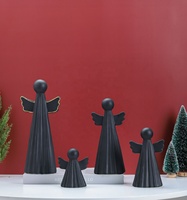Poupées d'ange de Noël en céramique pour la décoration de Noël