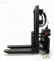 Chariot élévateur autoportant mobile 220V 1,6M 1,2M à batterie 300kg, double moteur, transpalette électrique pour chargement de camions