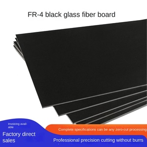 แผ่นพลาสติกฉนวนกันความร้อนอีพ็อกซี่เรซิ่น ทนความร้อนสูง FR-4 ป้องกันไฟฟ้าสถิตย์ สีดำ แบบไม่ต้องตัด - Product Image 4