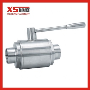 Hecho en China Válvula de bola soldada de tipo pesado SS304 SS316L de grado alimenticio de acero inoxidable sanitario con buen precio de alta calidad - Product Image 3