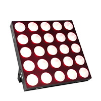 Projecteur de scène LED RGB Pro 25 Eyes Matrix Blinder 5x5 10W, contrôle DMX, angle de faisceau 38°, IRC 90, IP20, AC100-240V, 5000h, performance optimale