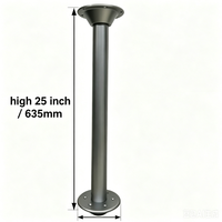Pieds de table de camping modernes détachables pour yachts et camping-cars, bases de table marines pour usage extérieur, Chine