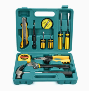 Portable Household <b>Tool</b> Set <b>Box</b> Multifunction Hand <b>Tool</b> Kit <b>for</b> Home Repair Work - Product Image 2