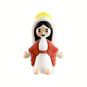 Figuras en Miniatura de la Virgen María para Jugar al Escondite, Regalos Religiosos Clásicos para Huevos de Pascua - Product Image 6