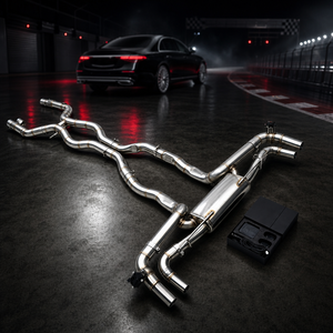 Tubos de Escape Universales ZF de Alta Calidad <span class=keywords><strong>Starcar</strong></span> de 1.5 mm de Espesor, Tubos de Escape Catback para Mercedes-Benz S600 AMG W222 5.5t SS304 Escape - Product Image 1