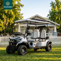 Voiturette de golf électrique 6 places, capacité 2-8 passagers, en aluminium et acier, certifiée CE, 30 km/h, pour la chasse et la route, buggy, scooter