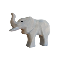 Jouet en bois en forme d'éléphant, jouet éducatif préscolaire pour enfants, jouet animal pour enfants, jouets Montessori, test EN71 ASTME CPC