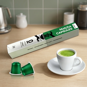 Cápsulas de Yuzu Matcha: Fusión Cítrica Japonesa con un 94% más de Ventas, Cápsulas de Té Verde Orgánico OEM para Set de Regalo - Product Image 1