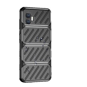Coque de téléphone antichoc en TPU souple à motif carbone et design animal pour <span class=keywords><strong>Xcover</strong></span> 7 & S26 Ultra, avec dissipation thermique - Product Image 5