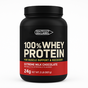 Integratore OEM per la Salute Proteine del Siero del Latte in Polvere Gold Standard 80% Frullati Proteici da Palestra per la Massa Muscolare e il Fitness Quotidiano - Product Image 1