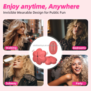Nouveau style, 10 vibrations, télécommande, jouets vibrants pour mamelons, pinces à mamelons sûres pour la peau, jouets sexuels pour femmes - Product Image 5