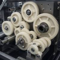 Engranajes Industriales de Nailon Impresos en 3D de Alta Precisión, Servicios de Prototipado de Piezas Mecánicas SLS para Ingeniería