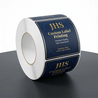 Étiquette de produit personnalisée en vinyle adhésif imperméable, impression dorée, autocollant Glp-1
