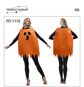 Costume di Halloween, Nuovo Abbigliamento per Spettacoli Teatrali, Costume da Fantasma Divertente, Abbigliamento Personalizzato Stampato - Product Image 1