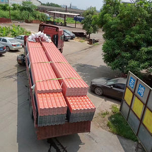 सिंथेटिक राल छत टाइल इन्सुलेशन टेjas pvc asa upc प्लास्टिक हाउस गोदाम छत शीट सुरक्षा उपकरण यातायात बाधाओं - Product Image 6