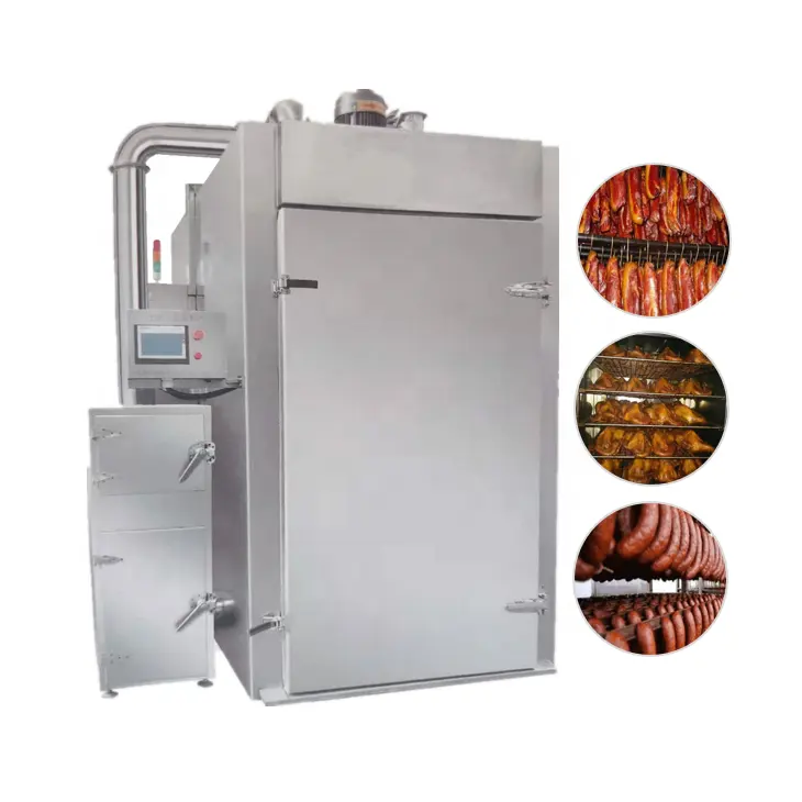 Horno Industrial profesional para fumar salchichas, ahumador de carne, Bacon