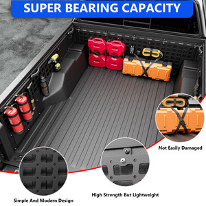 Per 2005 2023 <span class=keywords><strong>Toyota</strong></span> Tacoma US modello parti del corpo in acciaio al carbonio resistente pannelli tattici Molle - Product Image 6