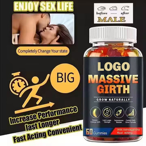 OEM 3 pulgadas de crecimiento Ashwagandha Male Enhancement Gummies 60 Count Enlarger espesar más largo más grande suplemento de salud para hombres - Product Image 4