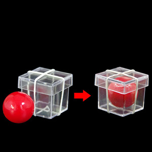 Bán Buôn Close-up Ma Thuật Đạo Cụ Chống Trộm Bóng Ma Thuật Lừa Rõ Ràng Box Với Red Bóng Ma Thuật Tricks Prop Đồ Chơi Cho Trẻ Em - Product Image 6