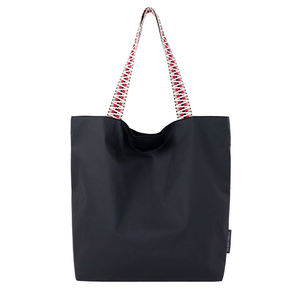 Bolsa de Mano Minimalista Ecológica de la Serie Color-blocking de Tyvek, con Cierre, para Viajes, Salidas Diarias, Todas las Temporadas - Product Image 1