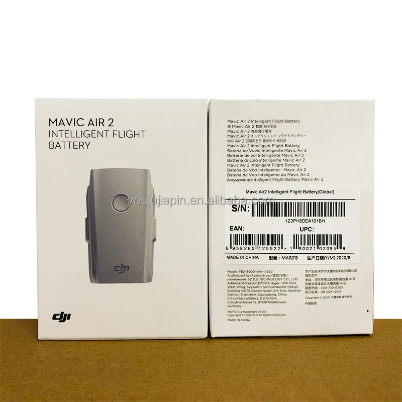 Аккумулятор DJI Mavic Air 2 DJI Mavic Air 2S, литий-ионные аккумуляторы с большим временем полета в течение 34 минут, аксессуары