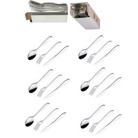 18pcs Brésil Couverts Ensemble En Acier Inoxydable Couteau Cuillère Fourchette Ensemble