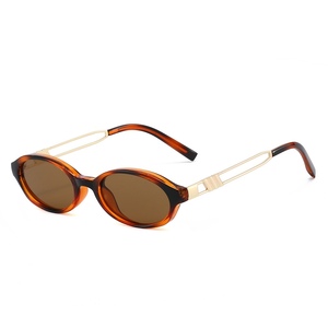 แว่นกันแดดทรงรี UV400 สไตล์เรโทรสำหรับผู้หญิง แฟชั่นข้ามพรมแดน แว่นตาขับรถ ดีไซน์แว่นกันแดดแฟชั่นใหม่ - Product Image 5