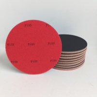 Disque de meulage abrasif d'éponge de mousse d'éponge de sable de carbone de silicium pour l'automobile