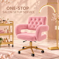 Lit de beauté professionnel avec dossier réglable sur 5 niveaux, levage hydraulique 360° °   Lit de pose de cils pivotant pour salon de beauté et spa - Fournisseur de mobilier