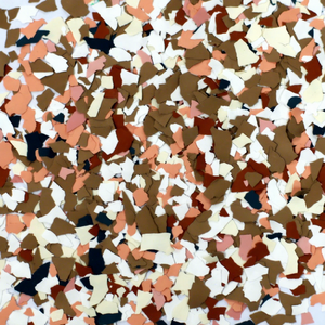 Alida Marble Mix Epoxy Flakes 1/4" 50 <strong>Lb</strong>, Free Sample Wholesale Factory, Broadcast Ideal for Commercial Industrial Garage Floor - Product Image 1