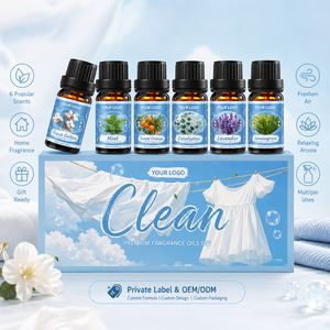 Ensemble d'huiles parfumées de qualité supérieure, 100% naturelles, longue durée, pour diffuseur d'arômes, bougie, fabrication de parfums - Product Image 1