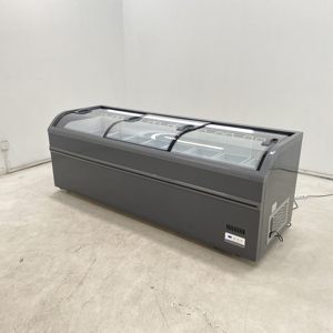 Commercial Chest <b>Freezer</b> Ice Frozen Food Display European Island Shop Kitchen Equipment Horizontal Deep - Product Image 1