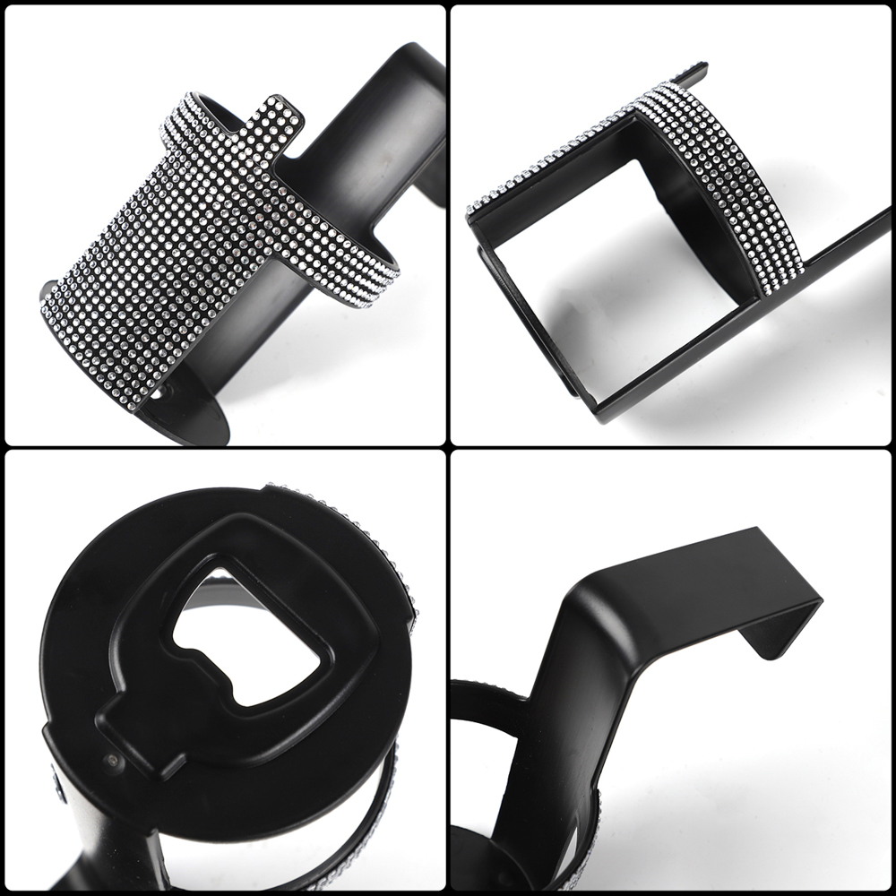 Universal Rhinestone Car Cup Holder - XYZ Brand | Automotive Interior Accessories